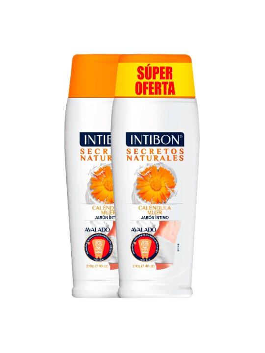 2 JAB.INTIMO INTIBON CALEN.MUJER 210 GR. TRS
