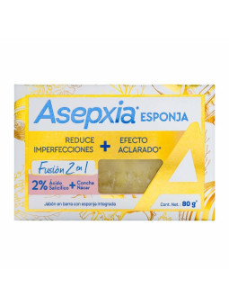 JABON ASEPXIA ESPONJA 80 GR(SF) TRS