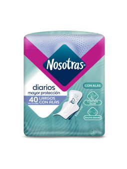 PROT.NOSOTRAS DIARI.LARGOS C.ALAS 40 UDS TRS