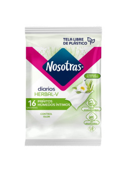 PANITOS NOSOTRAS HUMEDOS INTIMOS 16 UDS TRS