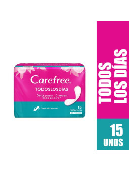 PROT.CAREFREE TODOS LOS DIAS 15 UDS TRS