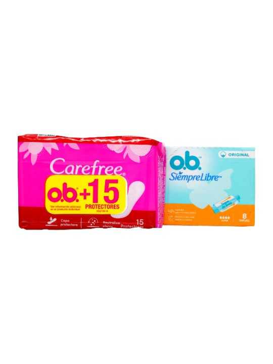 TAM.ORI OB SUP 8 UDS PROT CAREFREE 15UDS TRS