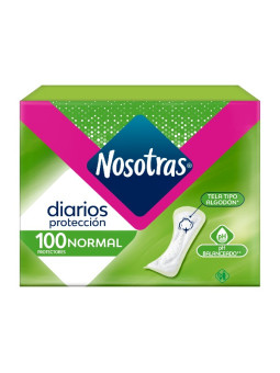 PROTECTOR NOSOTRAS DIARIOS NORMAL 100UND TRS