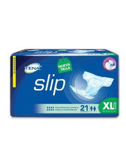PAN.TENA SLIP TALLA XL.21 UDS TRS