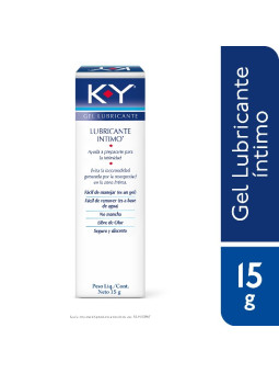 LUBRICANTE INTIMO K-Y GEL 15 GR TRS