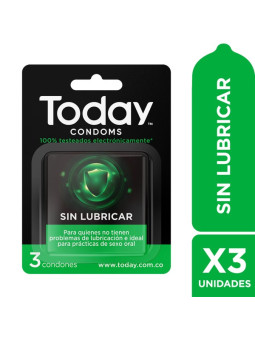 PRESERVAT.TODAY SIN LUBRICANTE 3 UDS TRS