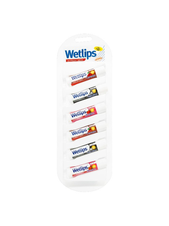 PROT.LABIAL WETLIPS SURTIDO DISP.6 UDS TRS