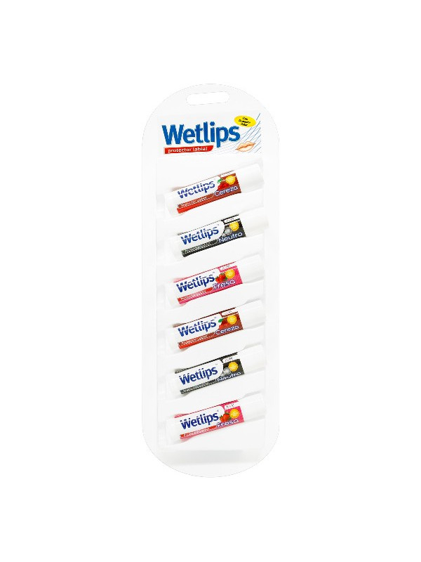 PROT.LABIAL WETLIPS SURTIDO DISP.6 UDS TRS