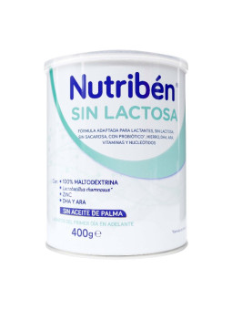 NUTRIBEN SIN LACTOSA 400 GR                       