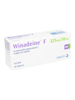 WINADEINE F 325/30 MG 30 TABLETAS TRS