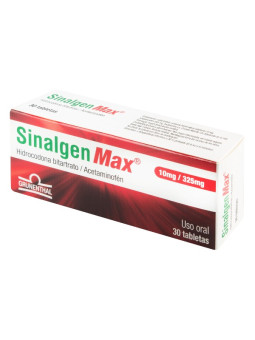 SINALGEN MAX 10/325 MG 30 TBS