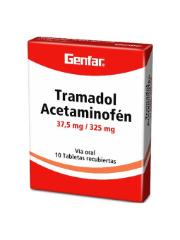 TRAMADOL ACETAMIN.37.5MG/325MG 10 TBS GF TRS