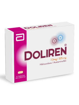 DOLIREN 7.5MG/325MG 10 TABLETAS TRS