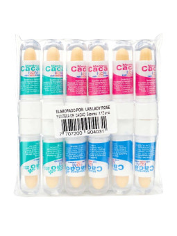 MANTECA DE CACAO ICOM LABIAL SABORES 12 TRS