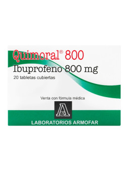 QUIMORAL 800 MG 20 TABLETAS