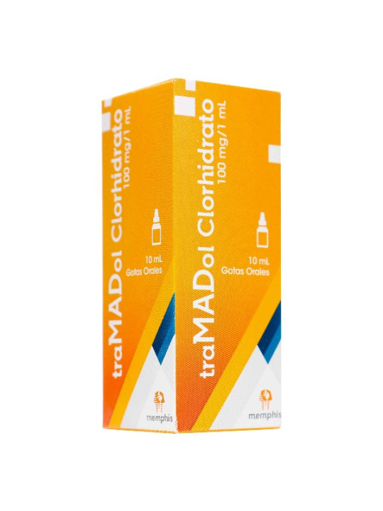 TRAMADOL 100 MG GOTAS 10 ML MP TRS