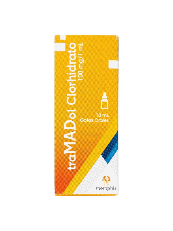 TRAMADOL 100 MG GOTAS 10 ML MP TRS