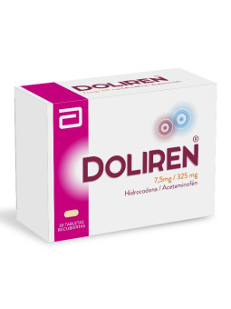 DOLIREN 7.5MG/325MG 30 TABLETAS TRS