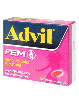 ADVIL FEM 20 TABLETAS TRS