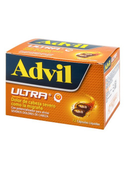 ADVIL ULTRA 72 CAPSULAS (T) TRS