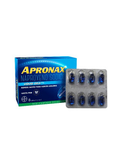 APRONAX LIQUID GEL 275 MG 8 CAPSULAS TRS