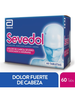 SEVEDOL 60 TABLETAS TRS