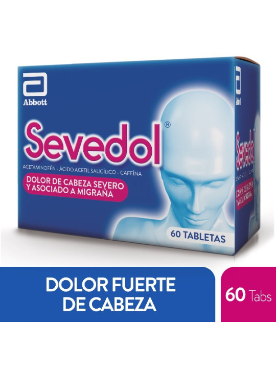 SEVEDOL 60 TABLETAS TRS