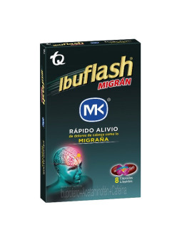 IBUFLASH MIGRAN 8  CAPSULAS