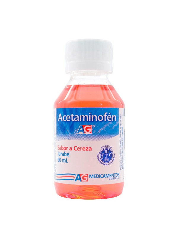 ACETAMINOFEN 150 MG JARABE 90 ML AG TRS