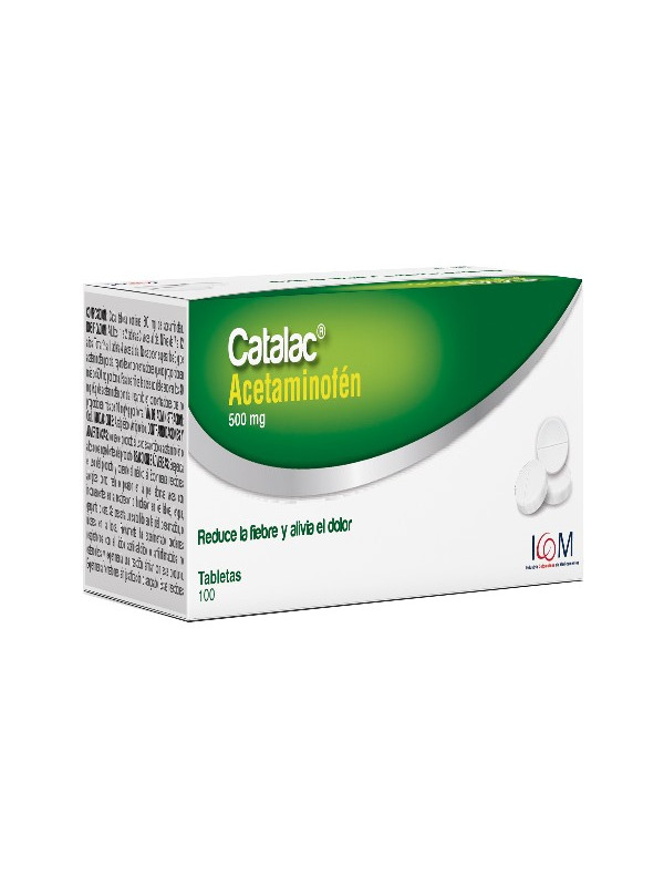 CATALAC 500 MG 100 TABLETAS ICOM (PD) (T TRS