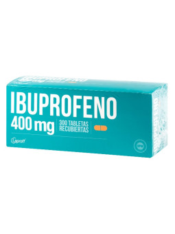 IBUPROFENO 400 MG 300 TABLETAS LP TRS