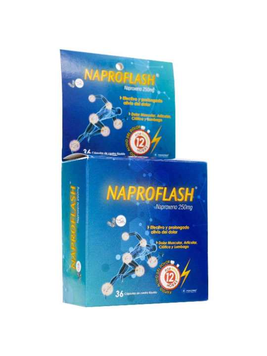 NAPROFLASH 36 CAPSULAS
