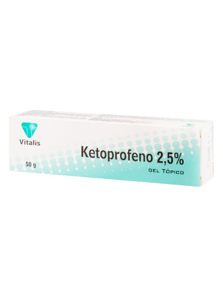 KETOPROFENO GEL 2.5% 50 GR VT TRS