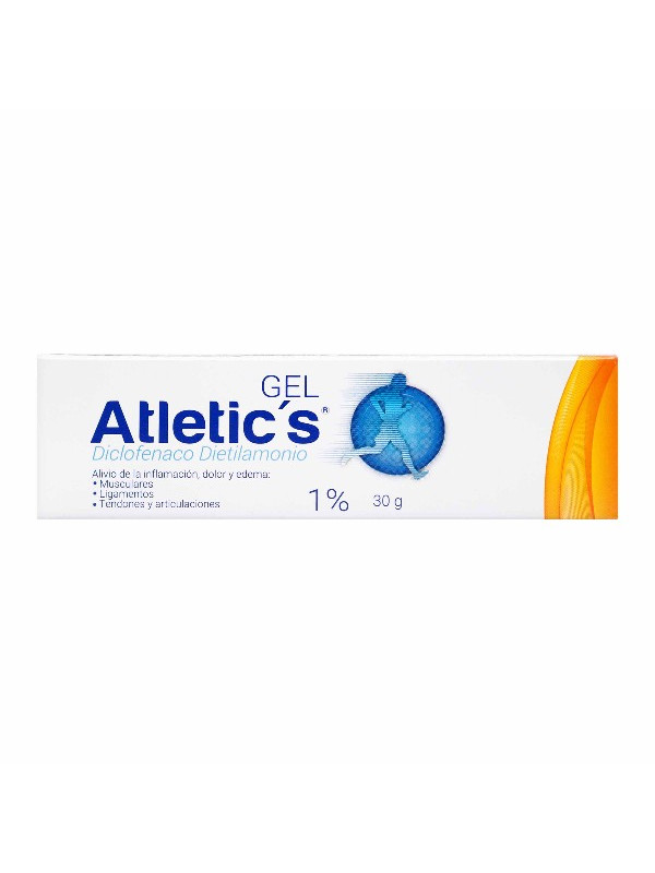 ATLETICS DICLOFENACO GEL TUBO 30 GR TRS