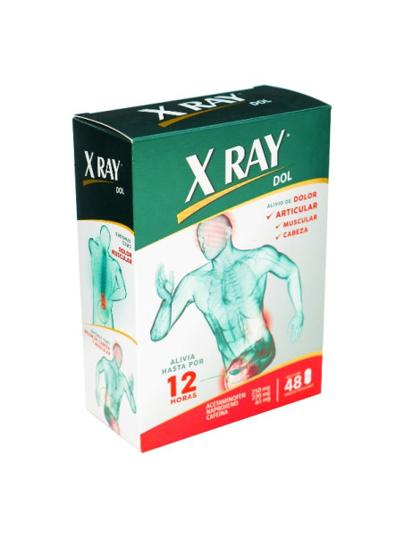 X RAY DOL 48 TBS 15% DCTO TRS