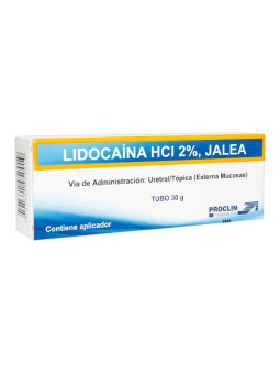 LIDOCAINA HCl 2% JALEA ESTERIL 30 G               