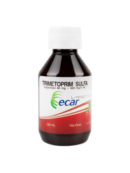TRIMETOPRIM SULFA 80-400 SUSP.120 ML EC TRS
