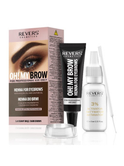 HENNA PRO COLORS REVERS 30 ML DARK BROWN          