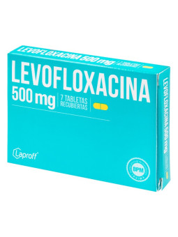 LEVOFLOXACINO 500 MG 7 TABLETAS LP TRS