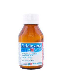 CEFALEXINA 250 MG SUSPENSION 60 ML AG TRS
