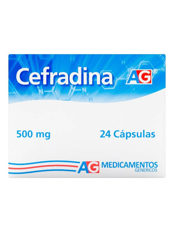 CEFRADINA 500 MG 24 CAPSULAS AG TRS