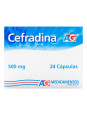 CEFRADINA 500 MG 24 CAPSULAS AG TRS