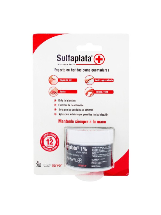 SULFAPLATA 1% CREMA 30 GR TRS