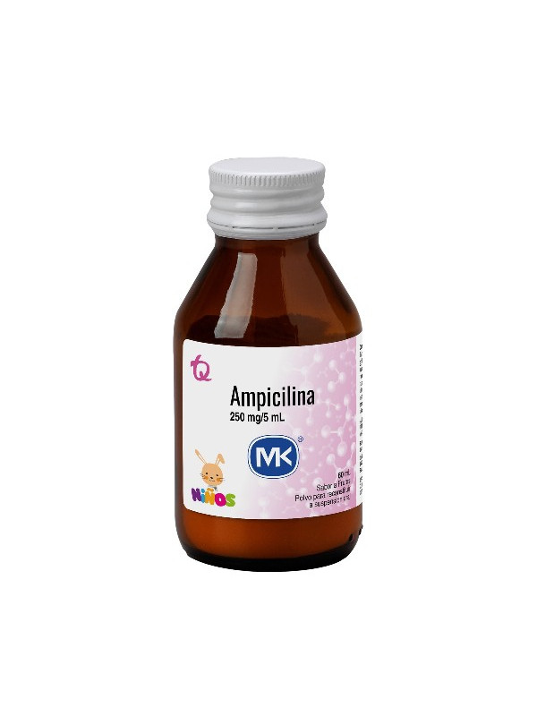 AMPICILINA 250 MG SUSPENSION 60 ML MK