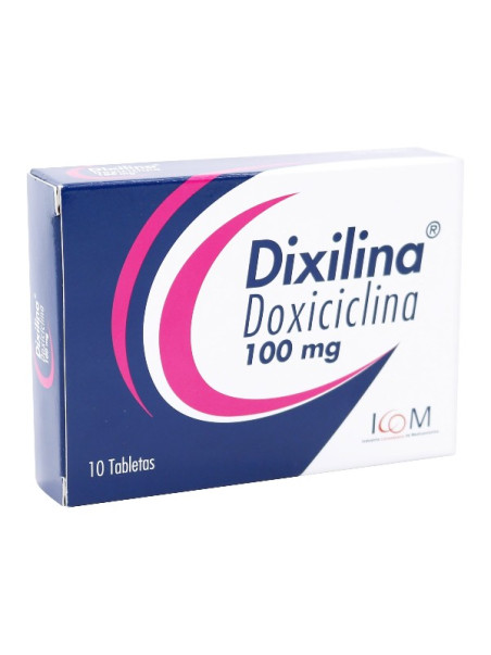 DIXILINA 100 MG 10 TABLETAS ICOM TRS