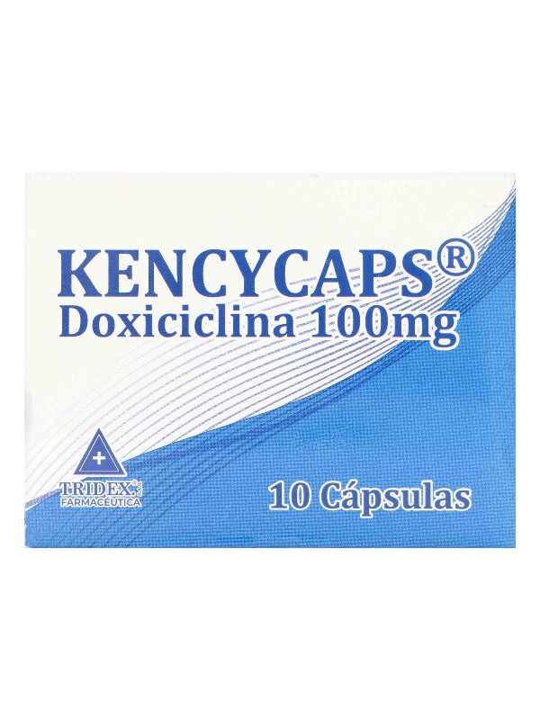KENCYCAPS DOXICICLINA 100MG 10 CAP                