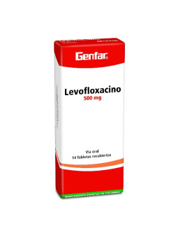 LEVOFLOXACINO 500 MG 14 TABLETAS GF TRS