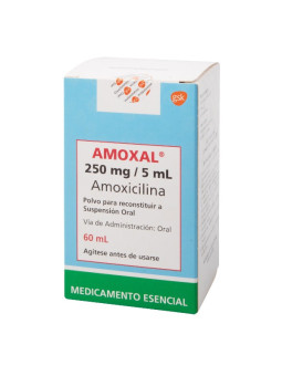 AMOXAL 250 MG SUSPENSION 60 ML TRS