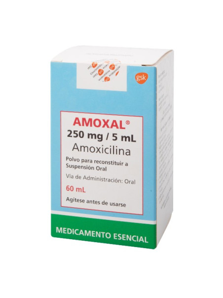 AMOXAL 250 MG SUSPENSION 60 ML TRS