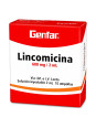 LINCOMICINA 600 MG 10 AMPOLLAS W GF TRS